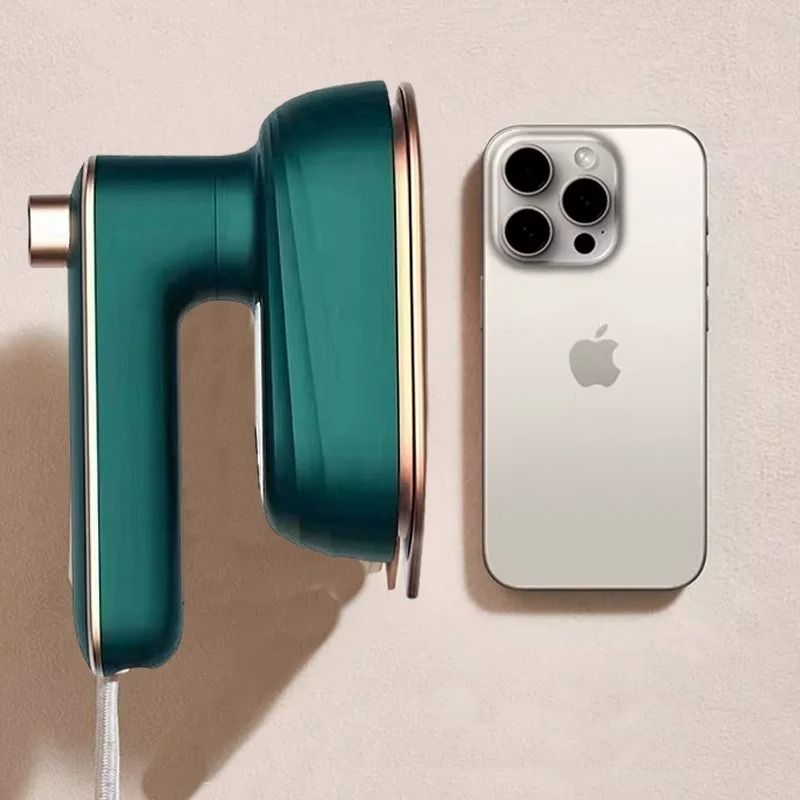 2 in 1 Handheld Steam Iron And Garment Steamer Portable Travel Ironing Machine uk standard White