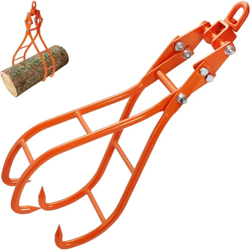 Claw Log Grapple, Timber Claw Hook, Swivel Steel Log Lifting Tongs, Eagle Claws Design, High Lbs Capacity Claw Log Grapple, Timber Claw Hook, Swivel Steel Log Lifting Tongs, Eagle Claws Design, High Lbs Capacity
