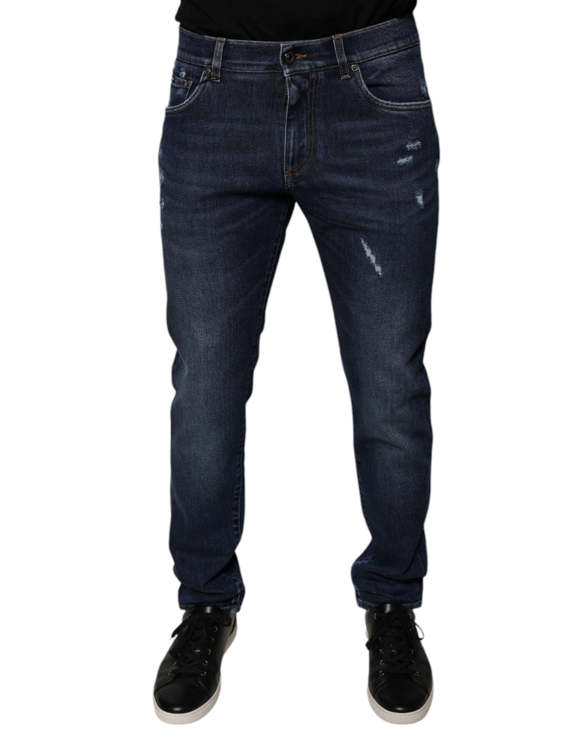 14 Jahre gerade Distressed Jeans Image