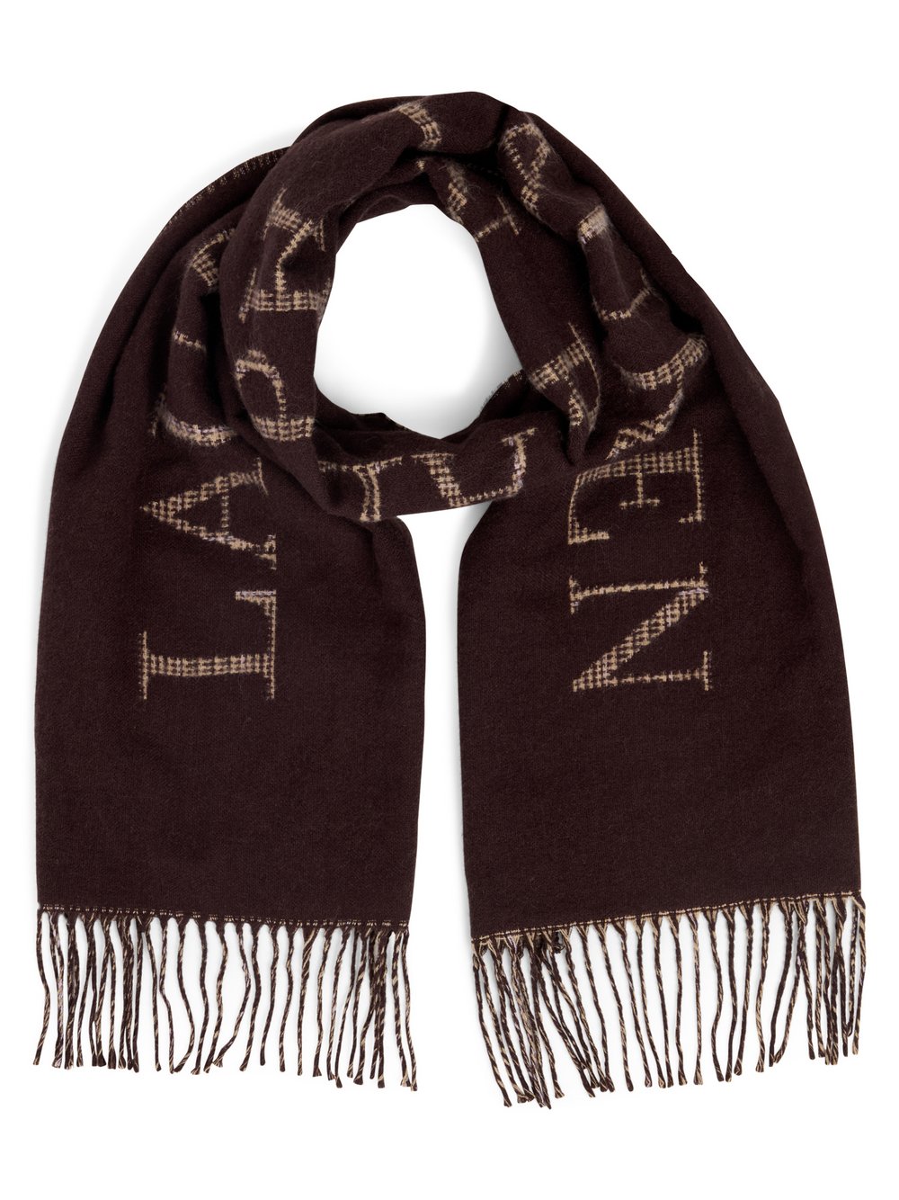 Lauren Ralph Lauren Strickschal mit Wolle Damen schoko, ONE SIZE Image