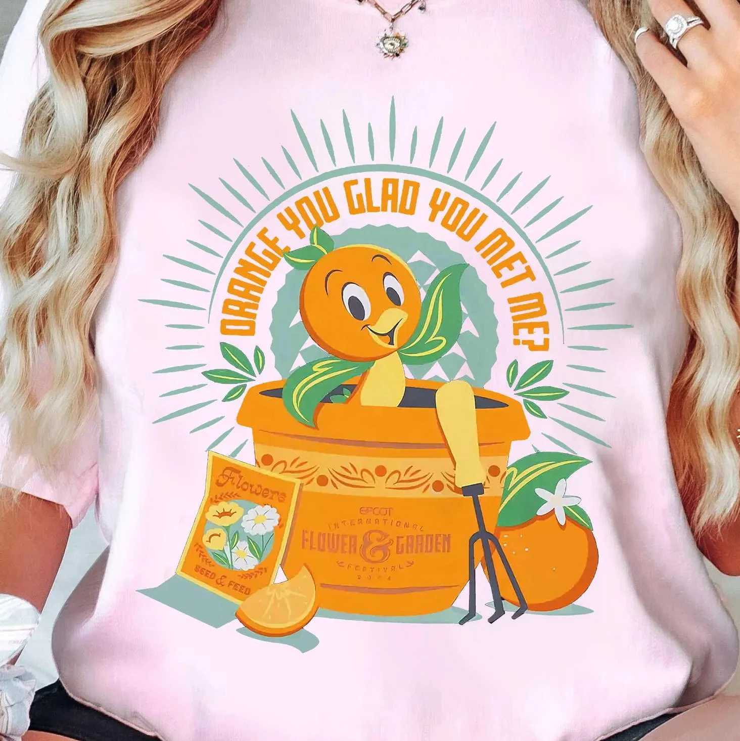 Disney Epcot International Flower Garden Festival 2025, Trikot | Orange Vogel Vintage T-Shirt | Disneyland Family Tee Magic Kingdom