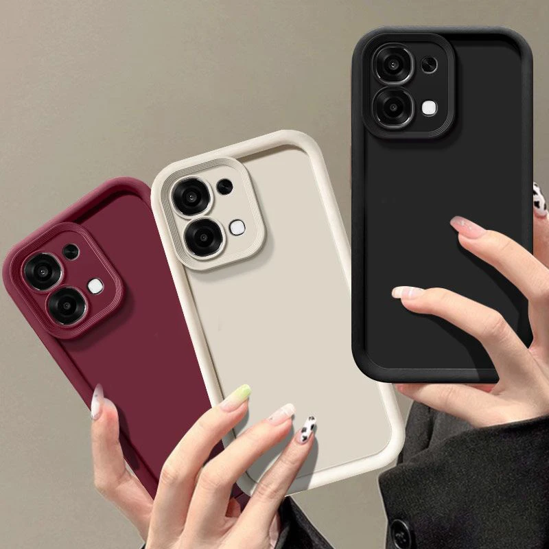 Per OPPO F31 5G Custodia OPPO A6 Pro 4G Custodia per telefono OPPO A6 Pro 5G Anti caduta di prevenzione Caramelle di lusso Matte Soft Cover