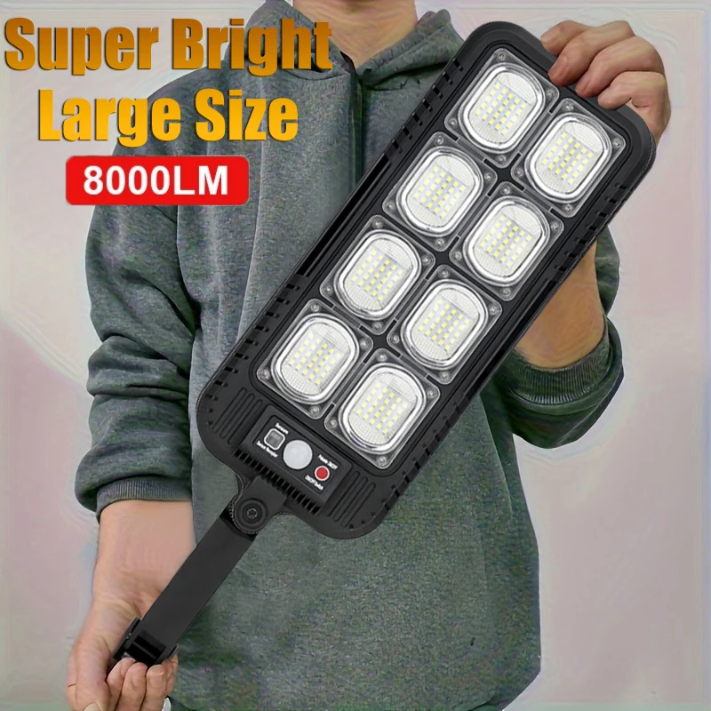 200/300 LED Solar Straßenlaterne IP65 Wasserdichte Solar Outdoor Motion Sensor Lichter Solar Wandleuchte mit Fernbedienung für Garten Hof