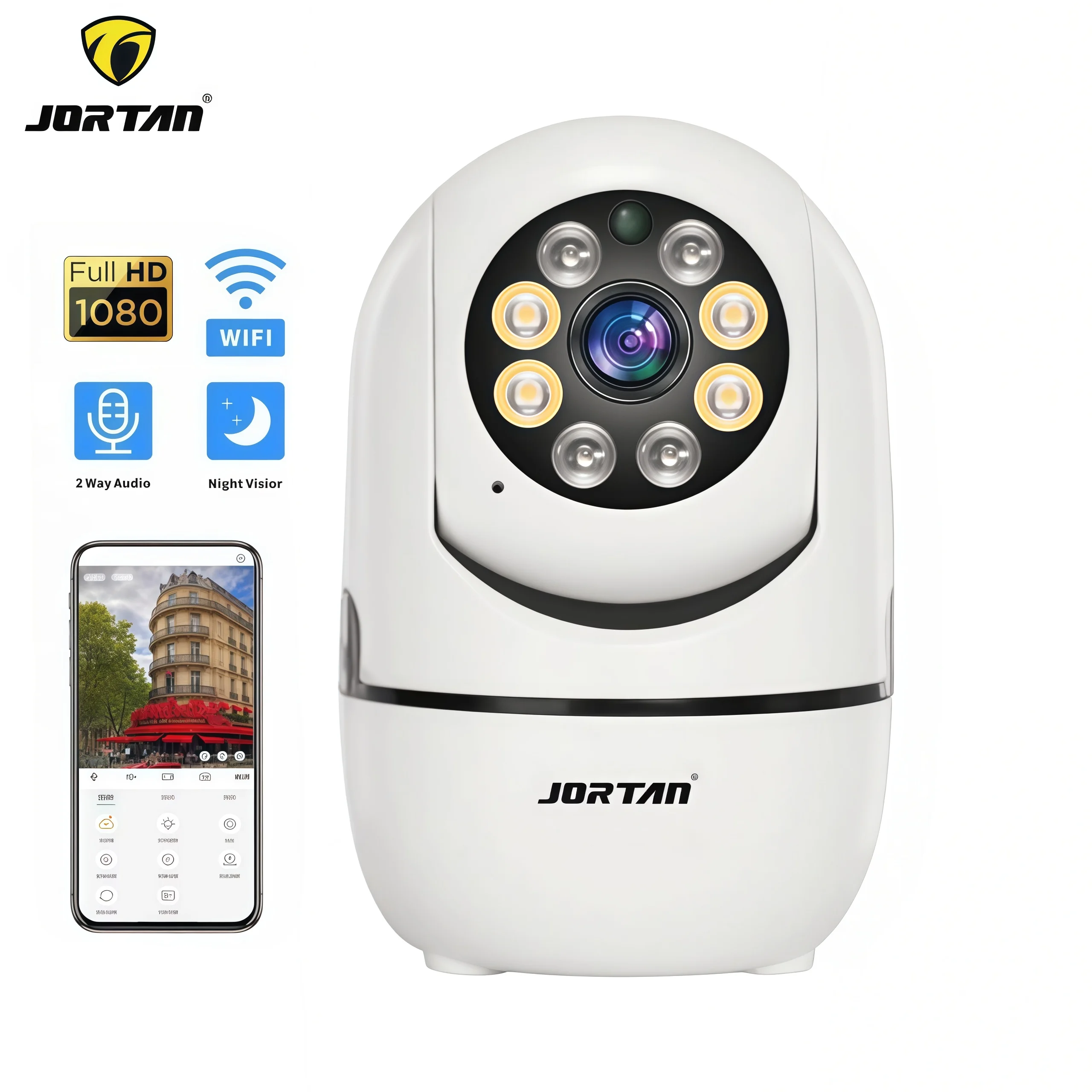 2MP Indoor Hause Wifi Baby Überwachung IP Drahtlose Sicherheit Kamera 360 Smartlife Haus CCTV Video Onvif Kamera Monitor Yoosee Image