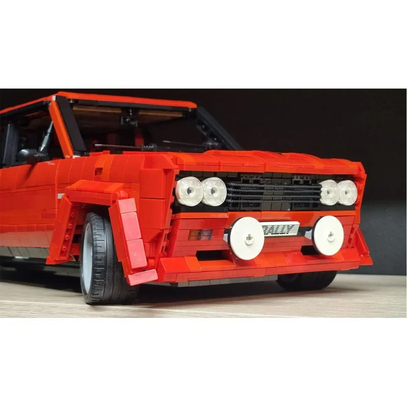 MOC-205936 Rosso Nuovo Classico Supercar Racing Building Block Modello 3391 Parti Ragazzo Bambini Compleanno Building Blocks Giocattolo Regalo