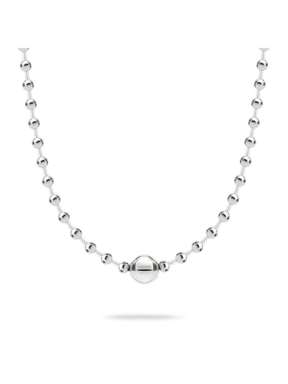 Liebeskind Berlin Steel Ball Damen silber, ONE SIZE Image