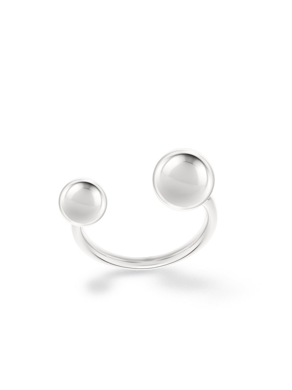 Liebeskind Berlin Ring Steel Ball Damen silber, 52 Image