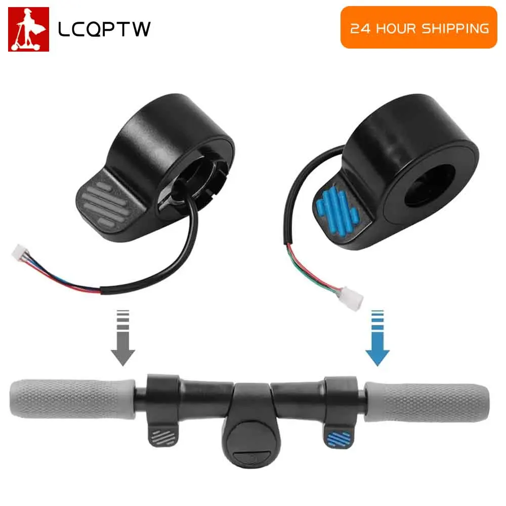 Acceleratore Freno Dito Pulsante Dell'acceleratore Per Ninebot ES1 ES2 ES3 ES4 Scooter Acceleratore Acceleratore E-bike Freni Kit