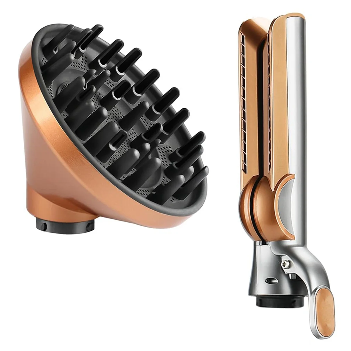 NEUE Diffusor- und Glätteisenbefestigung für Dyson Airwrap Styler HS01 HS05 HS08 für glatte Frisur und Lockenwickler Image