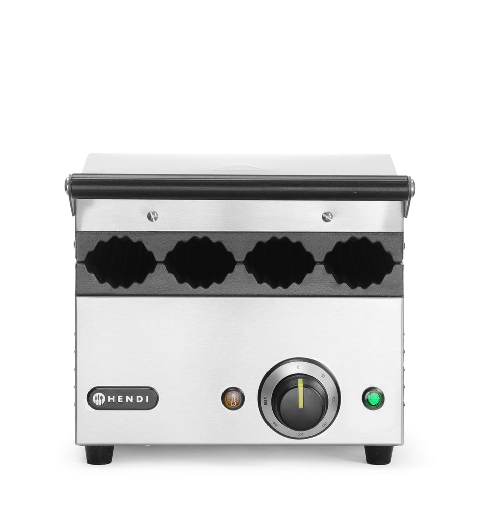 HENDI Kontaktgrill für Hot Dogs und Wraps, 220-240V/1800W, 385x285x(H)254mm Image