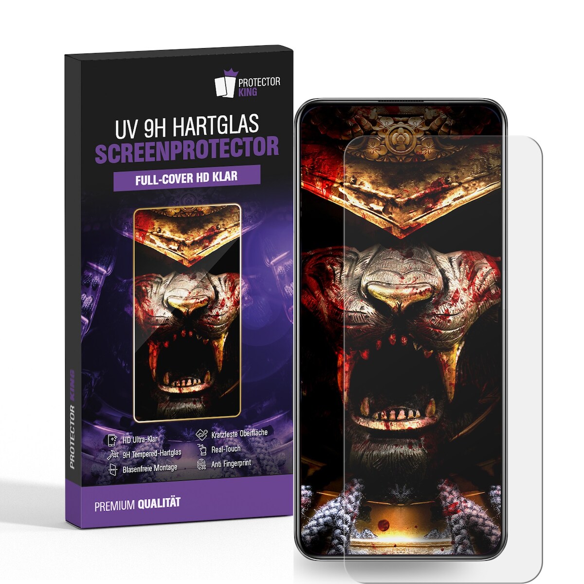 1x UV-Liquid 9H Panzerglas für Xiaomi 12S Pro 3D KLAR echtes Tempered Panzerhartglas Schutzglas Displayschutz Panzerfolie Schutzfolie Screen Protector Image