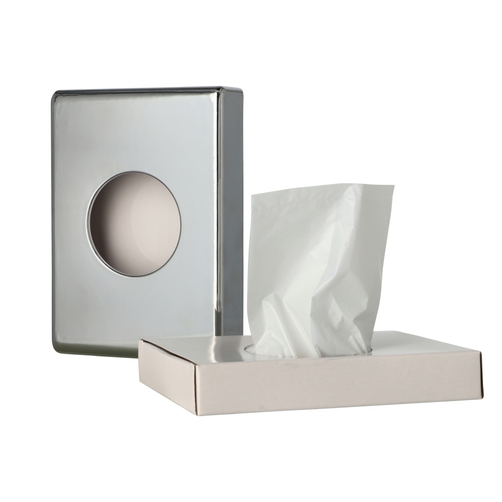 Medi-Inn Set 1 x Hygienebeutelspender chrom mit 1 x 30 Hygienebeuteln (1 Set) Image