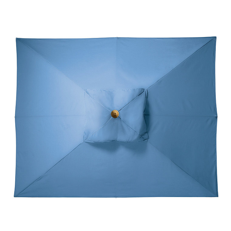 Replacement Canopy for 8' x 10' Rectangular Market Umbrella - Linen Flax - Frontgate