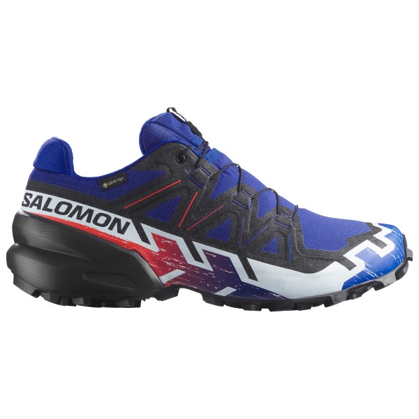 Salomon - Speedcross 6 GORE-TEX Equipe - Trailrunningschuhe 44 2/3 | EU 44,5 surf the web /weiß