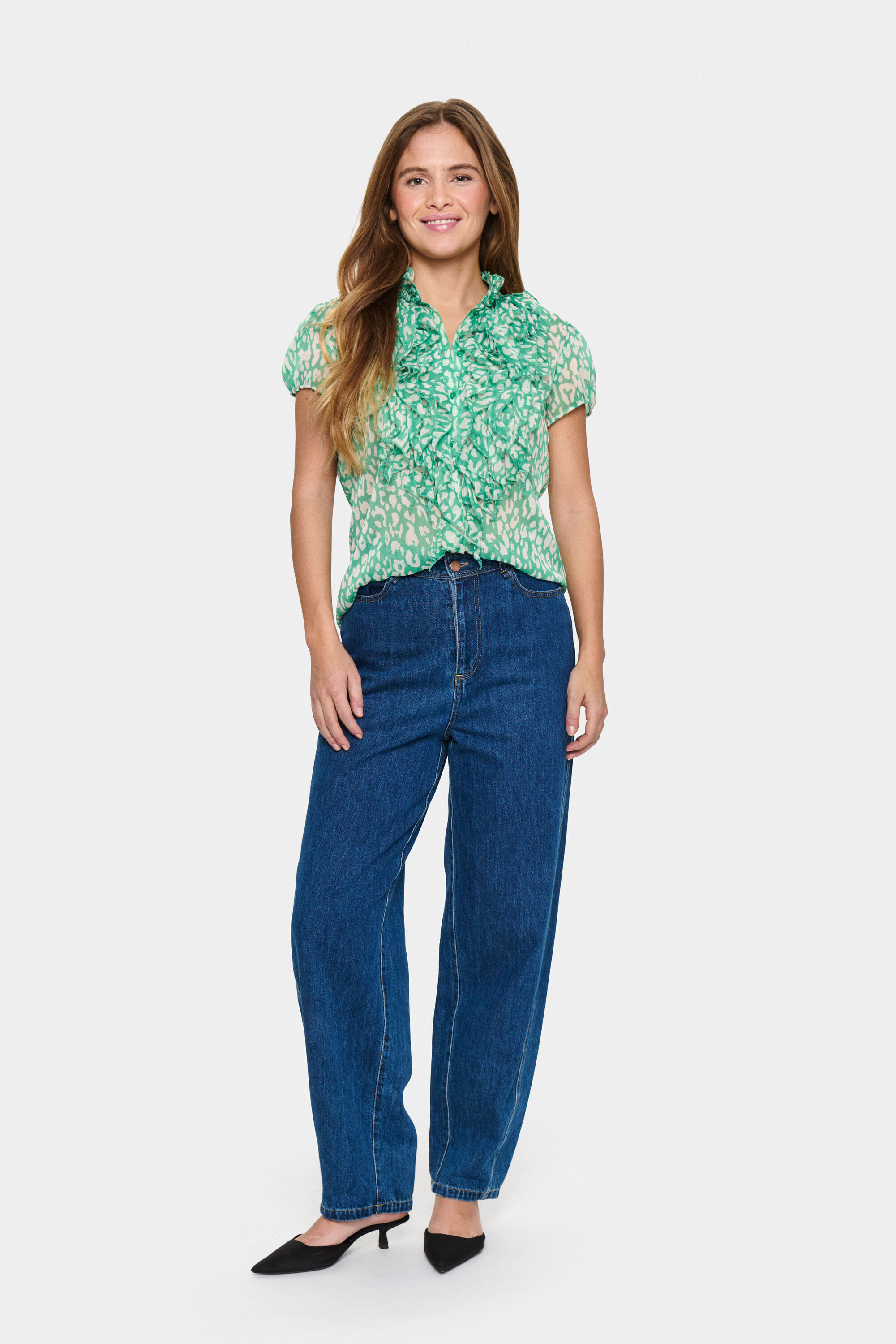 Langarm - Hemd LiljaSZ Langarm - Hemd Gerade Passform Image