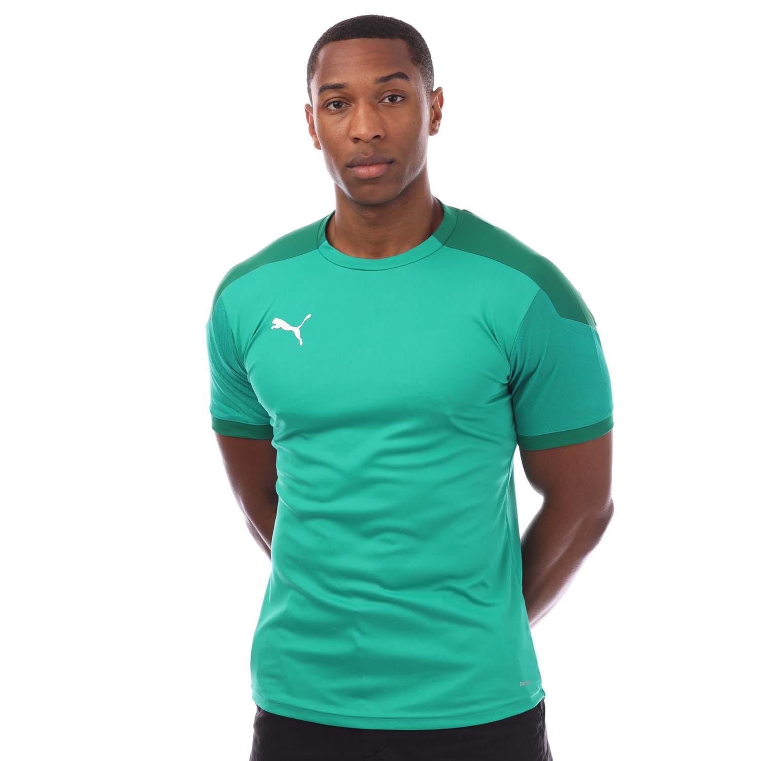 Herren Puma Final Trainingsshirt in Grün Image