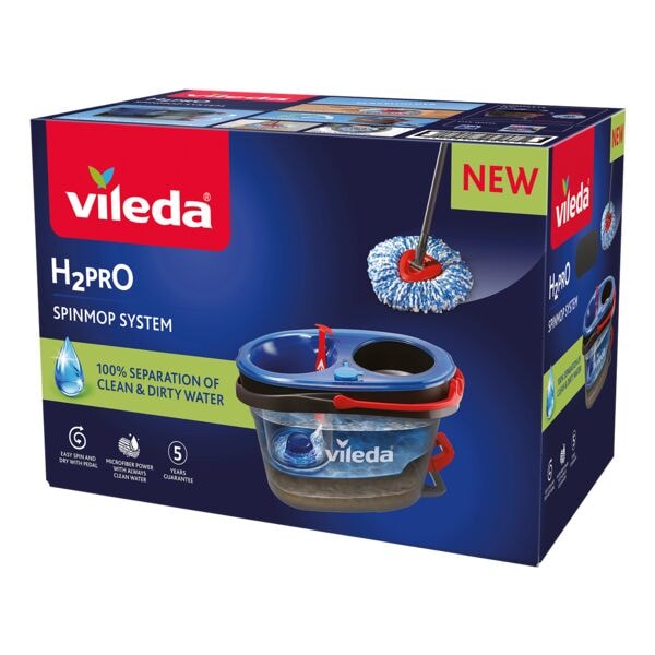 Vileda Wischmopp-Set »H2PrO Spin« Image