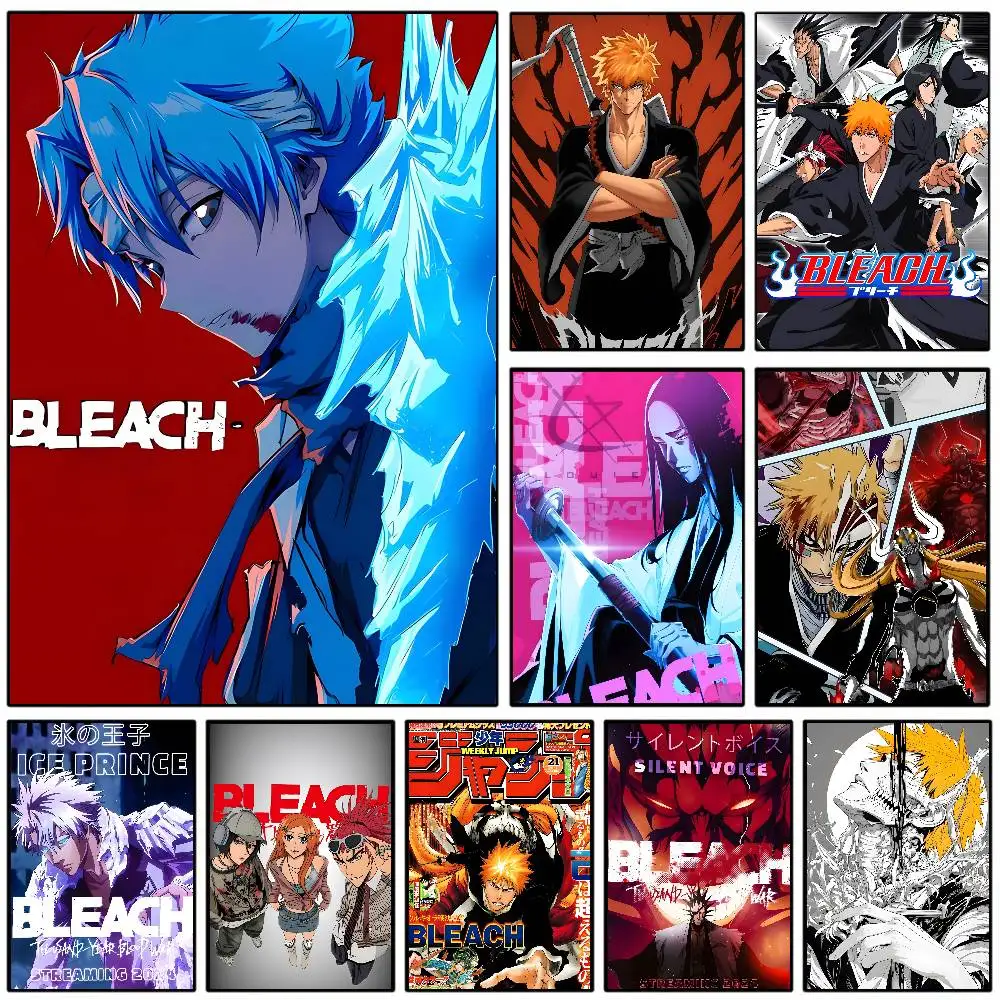 Anime B-Bleach Poster Kunst mit Drucken Home Schlafzimmer Wohnzimmer Dekoration Geschenk Image