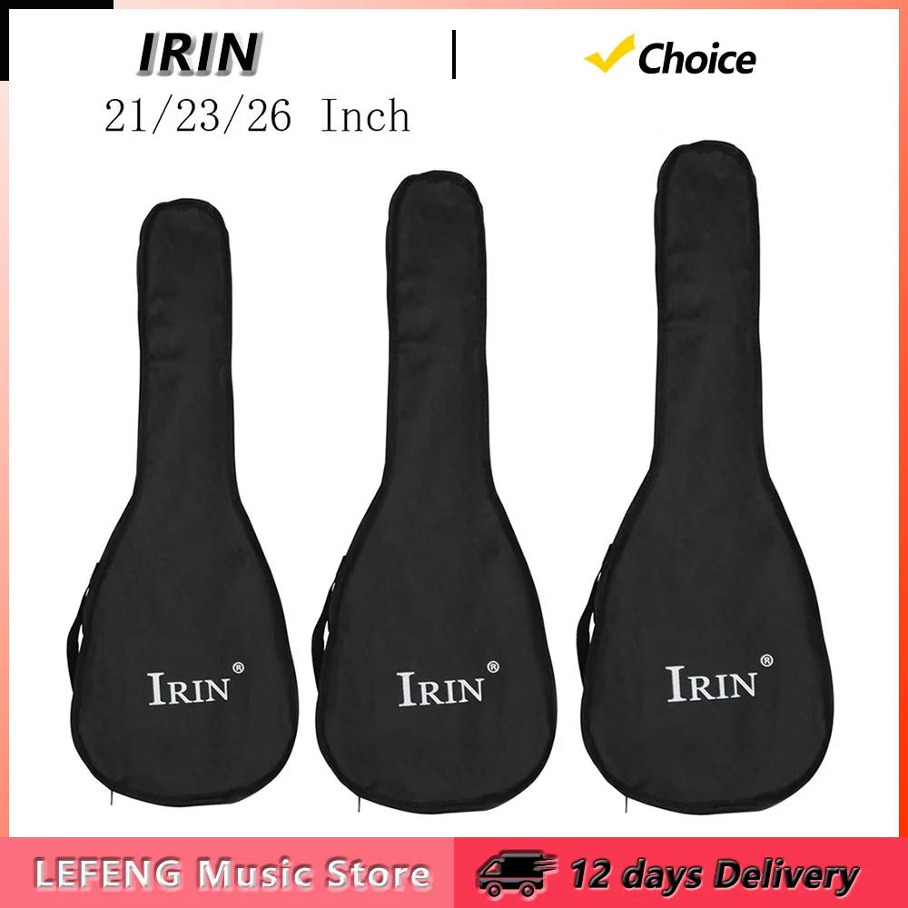 IRIN 21/23/26 Ukulele Gig Bag Wasserdichte Oxford Tuch Ukulele Gitarre Soft Case Tragbare Mini Gitarre Rucksack Verstellbarer Riemen Image