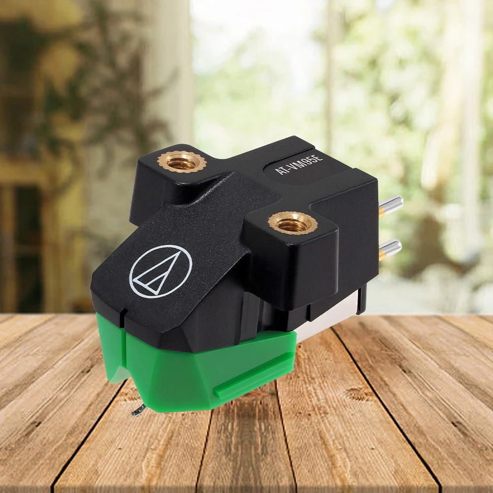 AT-VM95E Dual Moving Magnet Plattenspieler Patrone Ersatz Moving Magnet Stereo Patrone Stylus Teile Spezielle VM Stylus Image