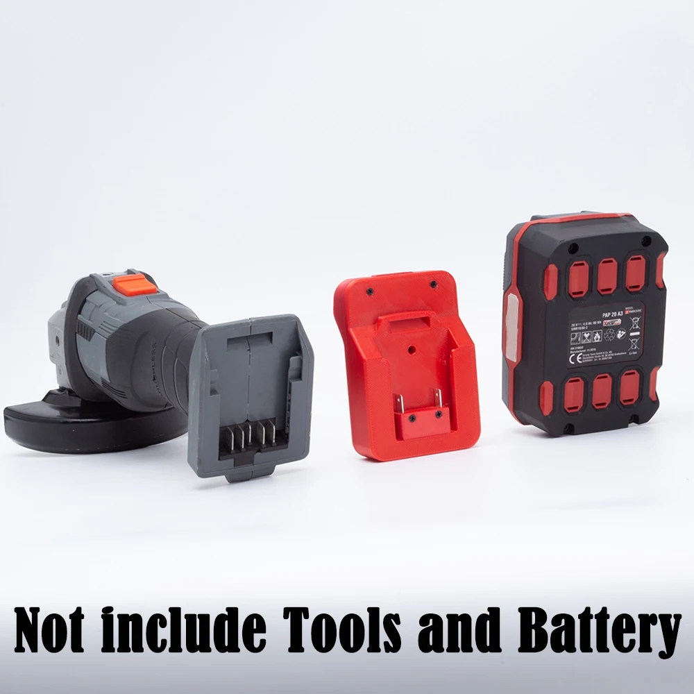 Adapter für Lidl Parkside X20V Team Lithium-Batterie für Aldi Ferrex 20V Elektrowerkzeuge Akku-Konverter (KEINE Batterie) Image