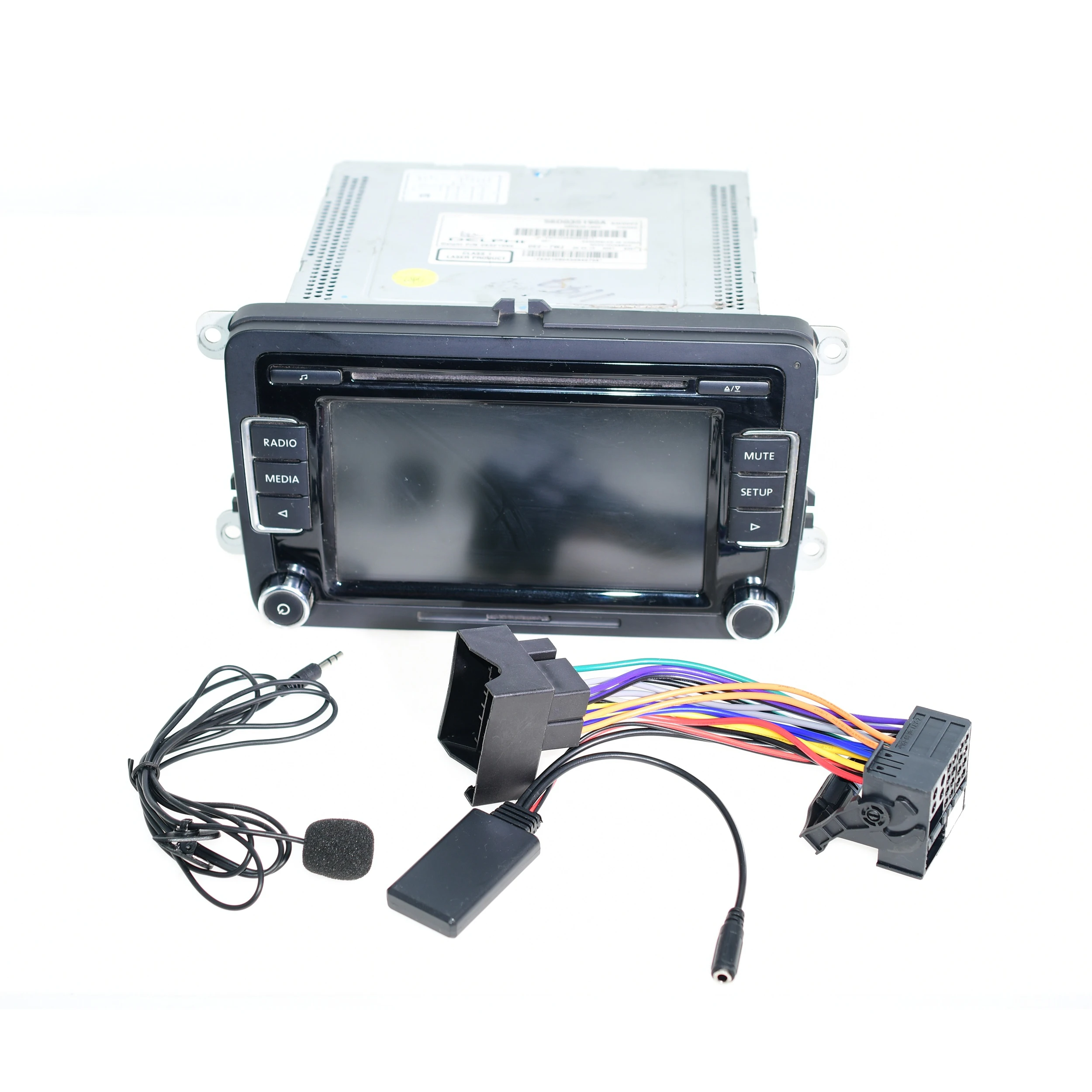 Autoradio + drahtloses Bluetooth-Modul + Mikrofon, geeignet für VW RCD510 310 RNS510 Radio 56D035190A 3AD035190A Image