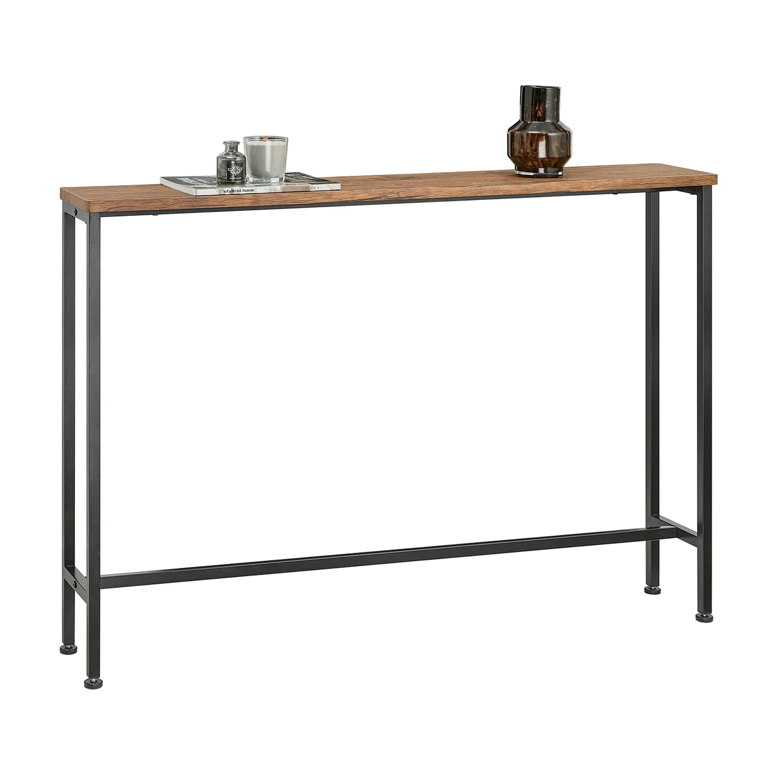 SoBuy FSB19-XL Vintage Konsolentisch Metall Flurtisch Dekotisch Sideboard Beistelltisch BHT ca: 120x80x20cm