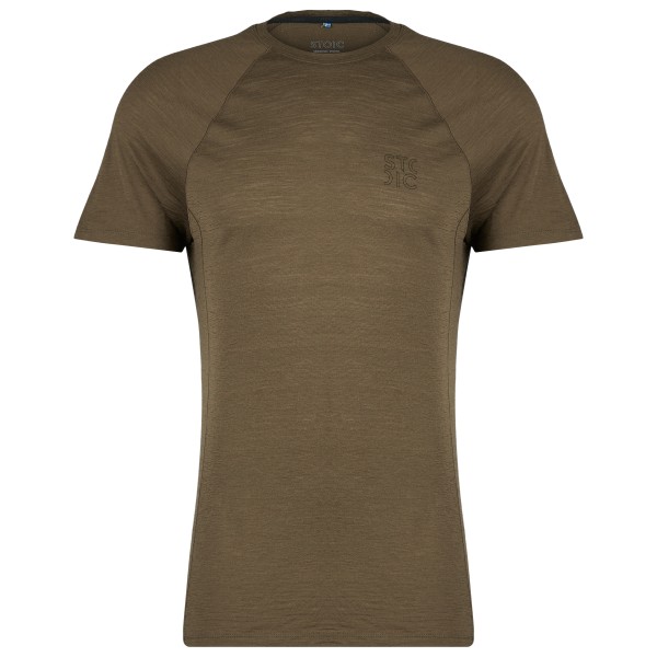 Stoic - Merino135 HovaSt. S/S - Merinoshirt Gr S braun