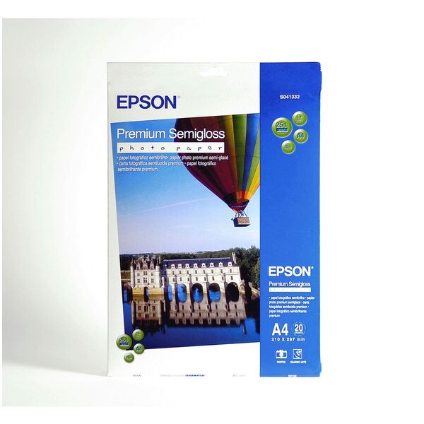 Epson Fotopapier Premium Semigloss DIN A4 251 g/m² 20 Blatt Image