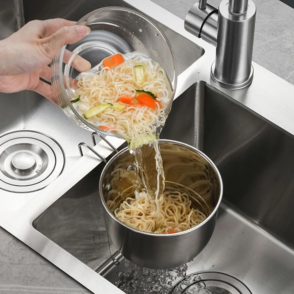 Crépine d'évier de cuisine en acier inoxydable, panier suspendu, filtre à déchets de cuisine, égouttoir de bassin de légumes, fournitures de cuisine