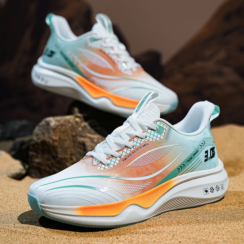 Eltern-Kind-Rennlaufschuhe Vier Jahreszeiten Herren-Speed-Sneaker mit weicher Sohle, modischer, leichter, atmungsaktiver Outdoor-Casual-Sportschuh