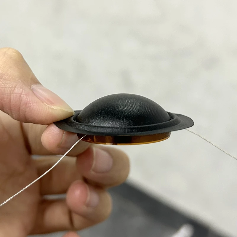 2x Hochtöner Schwingspule Spezialimport Seidenmembran Lautsprecherreparaturfolie 28mm 28core KSV 8OHM Für DynAudio D28, D28 AF 28mm VCL Image