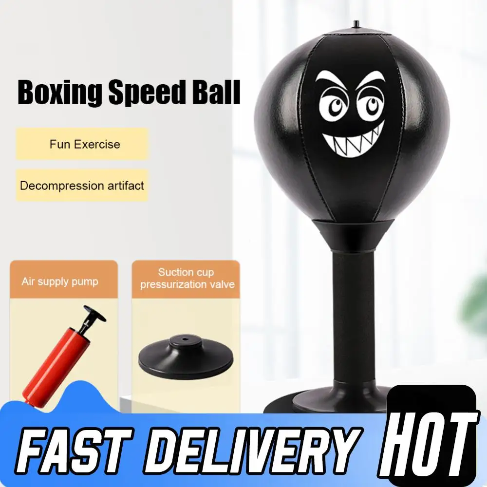 Stressabbau Boxsack Boxen Schreibtisch Ball Mit Saugnapf Schreibtisch Boxen Punch Ball Reduzieren Spannung Übung Sport Ausrüstung