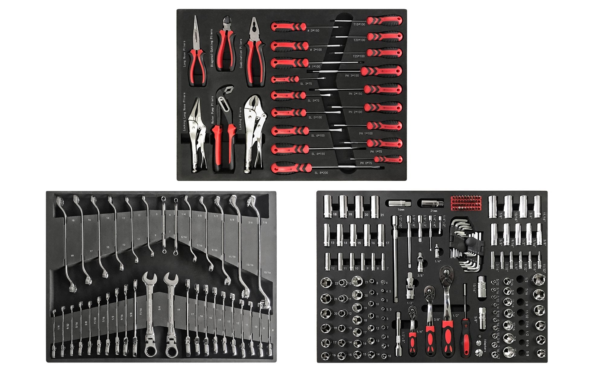 NewAge Garage Cabinets Pro Series Socket, Screwdriver, Plier and Wrench Tray
