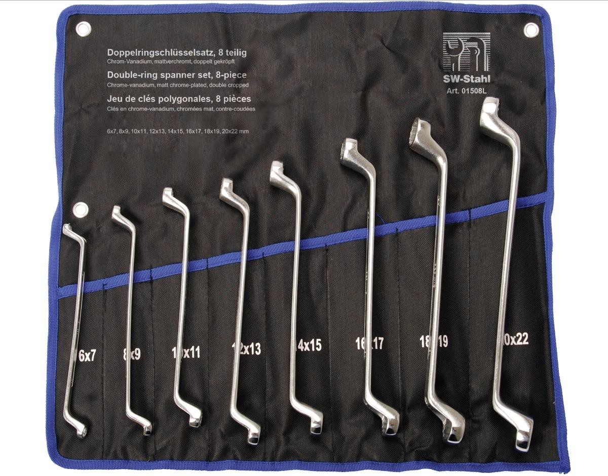 SW-Stahl Doppel-Ringschlüsselsatz 01508L Image
