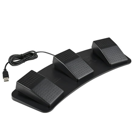 Pedal Control Keyboard for HID USB Switch FS3-P USB Triple Way Foot Switch 3-Way