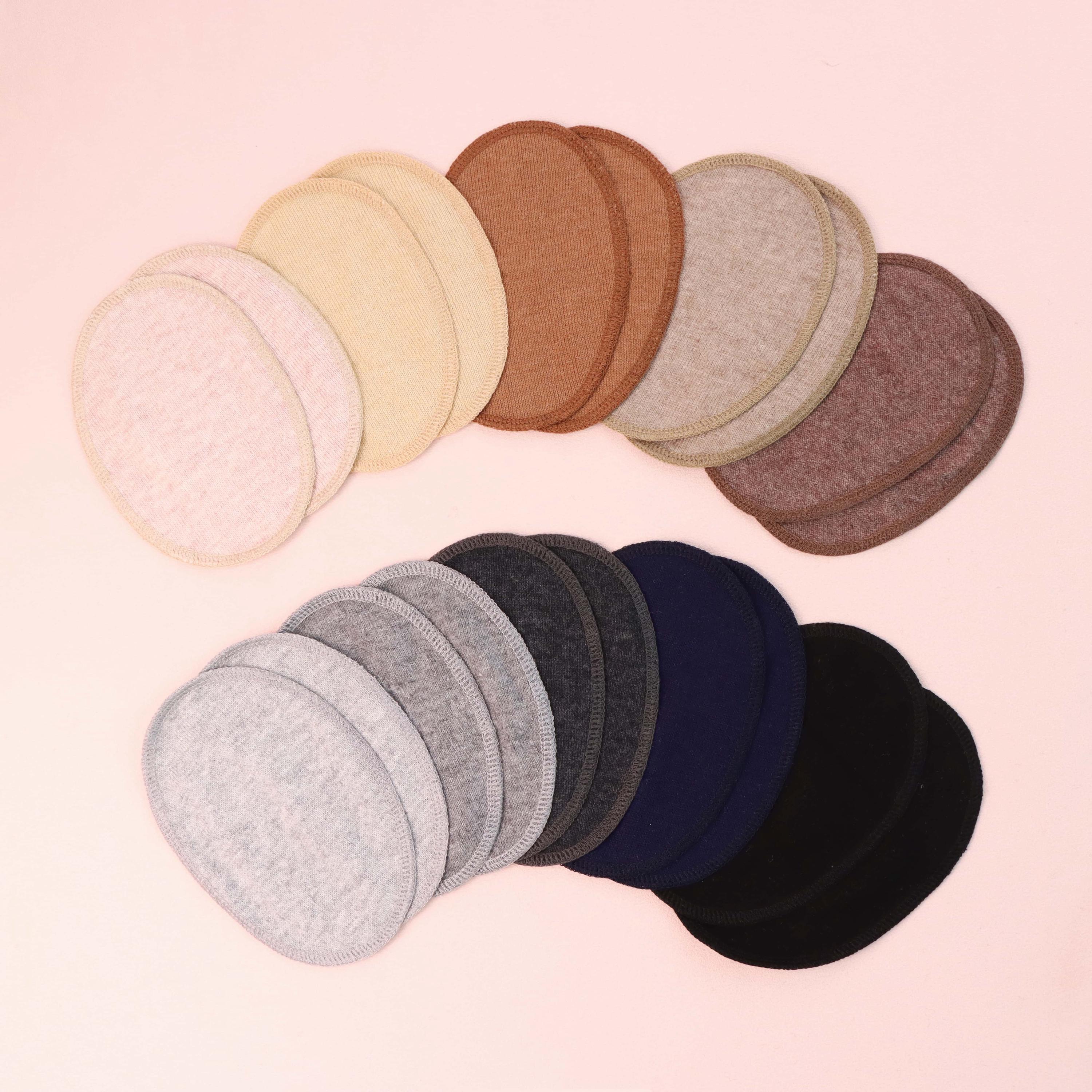 2 toppe per maglioni in cashmere|toppe per gomiti|toppe lavorate a maglia|colori unisex disponibili|toppe in lana