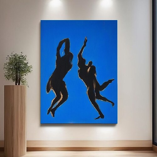 Ölgemälde, handgemalt, Henri Matisse, Poster, Wandkunst, Matisse-Tanz, abstraktes Poster, Aktgemälde, Boho-Einlinienskizze, minimalistische Wandkunst Image