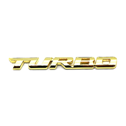 starfire universal 3d legierung metall brief turbo auto motorrad emblem abzeichen aufkleber aufkleber dekor karosserie hinten heckklappe 3d auto aufkleber 1 stücke Image