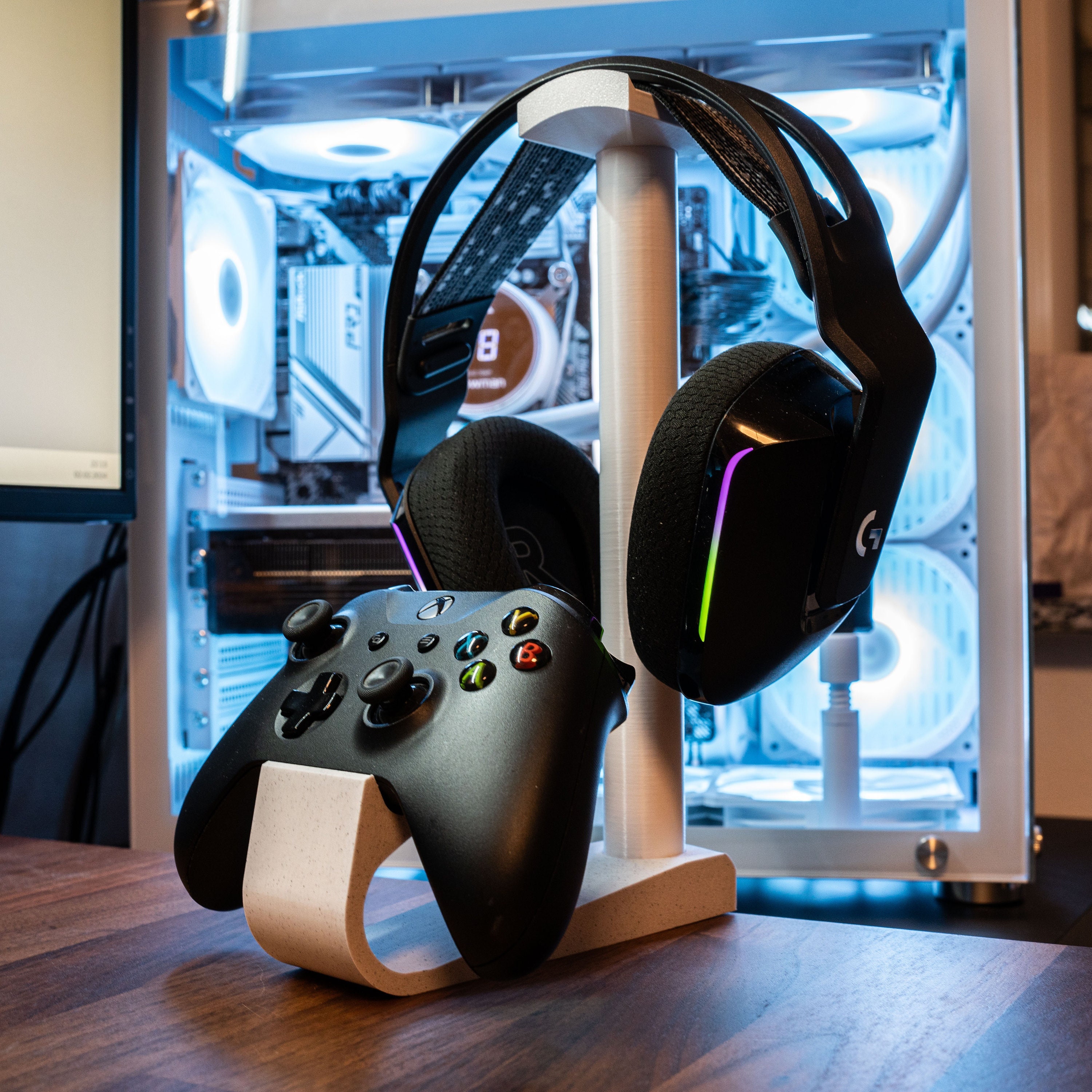 Supporto universale per controller e cuffie | Accessori da gioco per console, sala giochi, supporto per cuffie