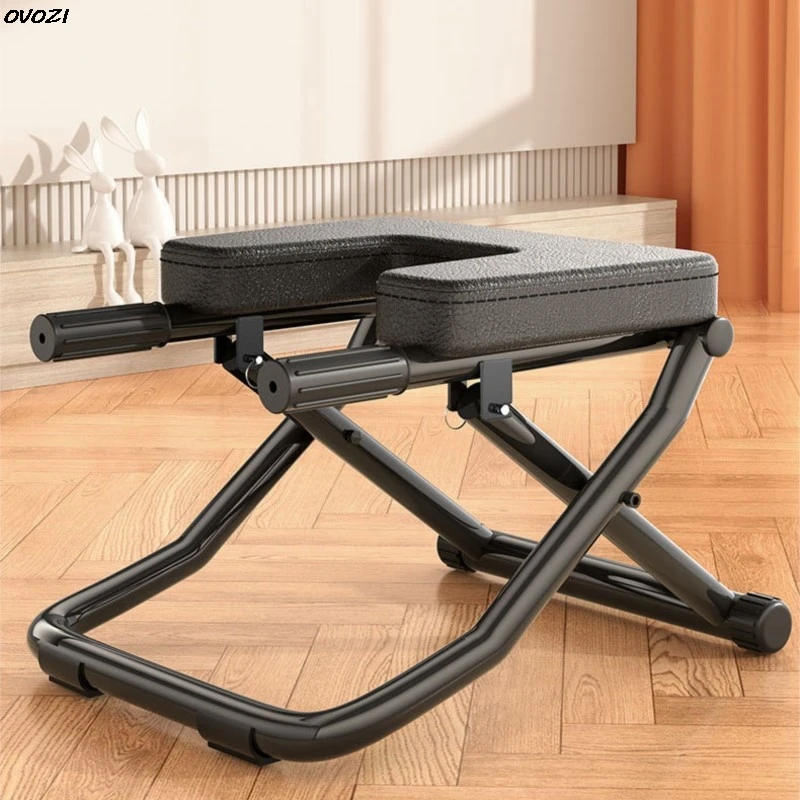 OVOZI Free Installation Yoga Handstand Bench Handstand Machine Fitness Chair Home Handstand Auxiliary Fitness Trainer