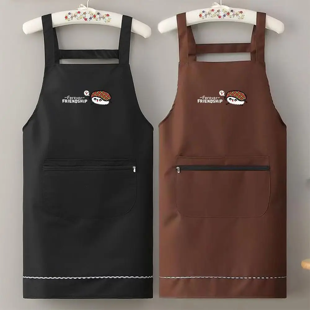 Haushalt Küche Schürze Haushalt Abriebfest Wasserdicht Antifouling Barista Schürze Restaurant Uniform Arbeit Schürze