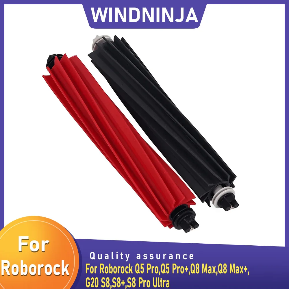 Rollenbürste für Roborock Q5 Pro/Q5 Pro+/Q8 Max/Q8 Max+/G20/S8/S8+/S8 Pro Ultra Roboter-Staubsauger Hauptbürste Image