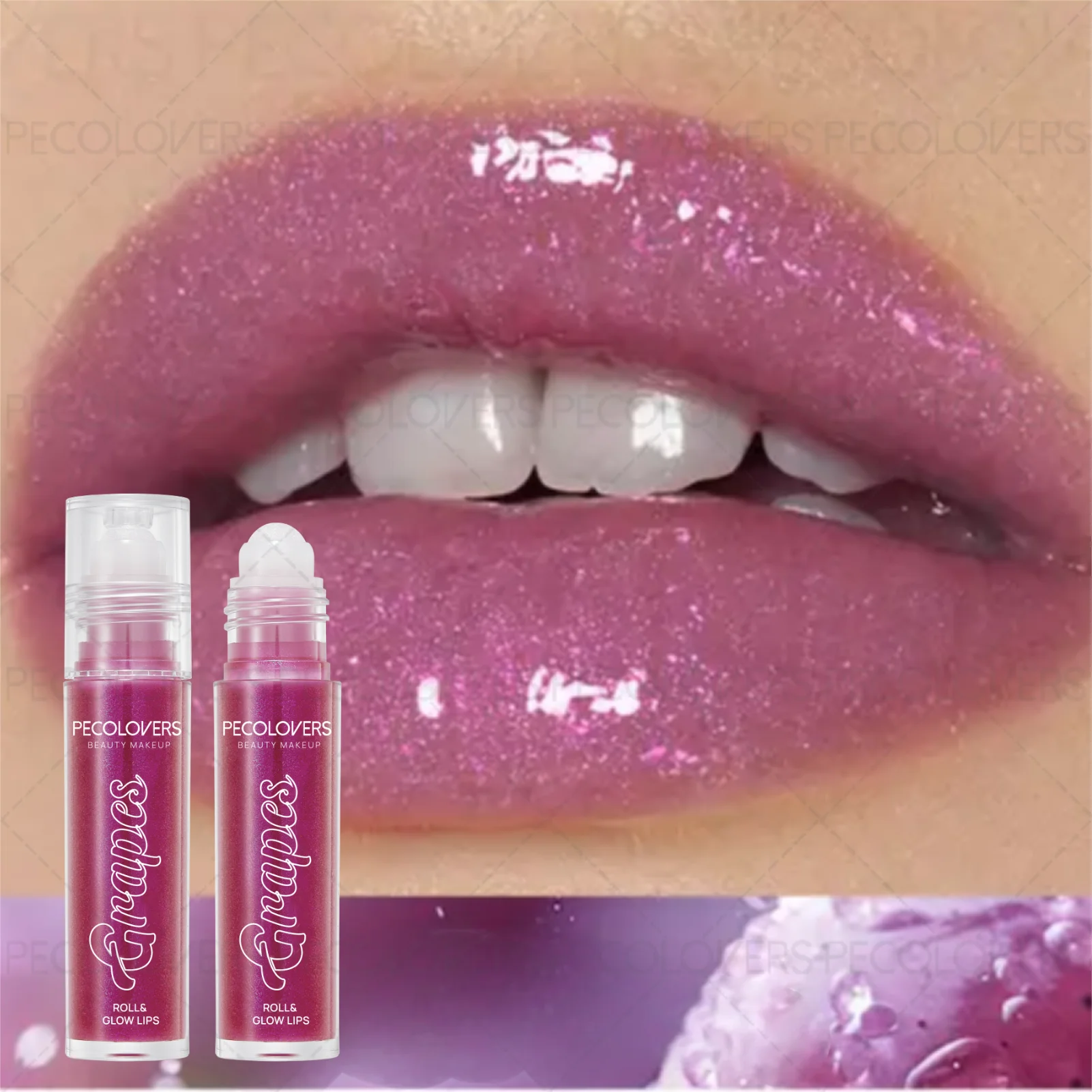 1 Stück feuchtigkeitsspendendes Gelee-Lippenöl – nicht klebend, wasserfest und langlebig, mehrere Farben für Herbst und Winter Image