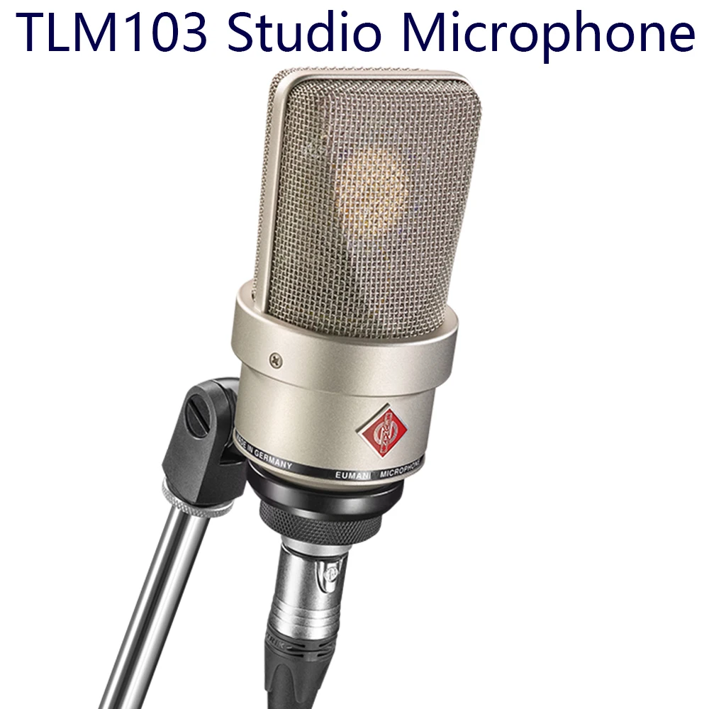 TLM 103-Studiomikrofon TLM103 Kondensatormikrofon mit Nierencharakteristik, große Membran. Geeignet für Aufnahmen und Podcasting, Streaming-Medien Image