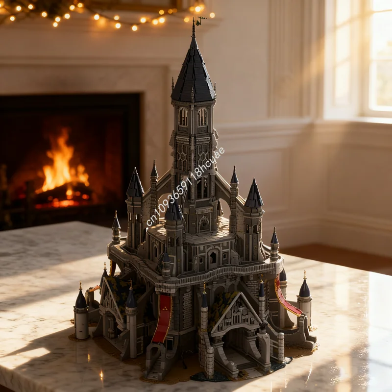 48170 stücke MOC Hyrule Castle Die Legende Zelda Modell Bausteine Weihnachten Geschenk Montieren Kreative Spielzeug Idee Bildung Geburtstag Image