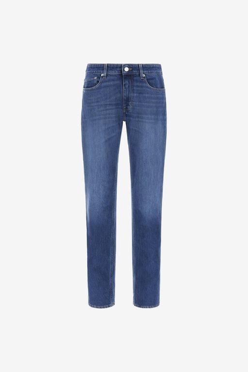 Skinny Jeans With Rc - Blue - Roberto Cavalli Jeans