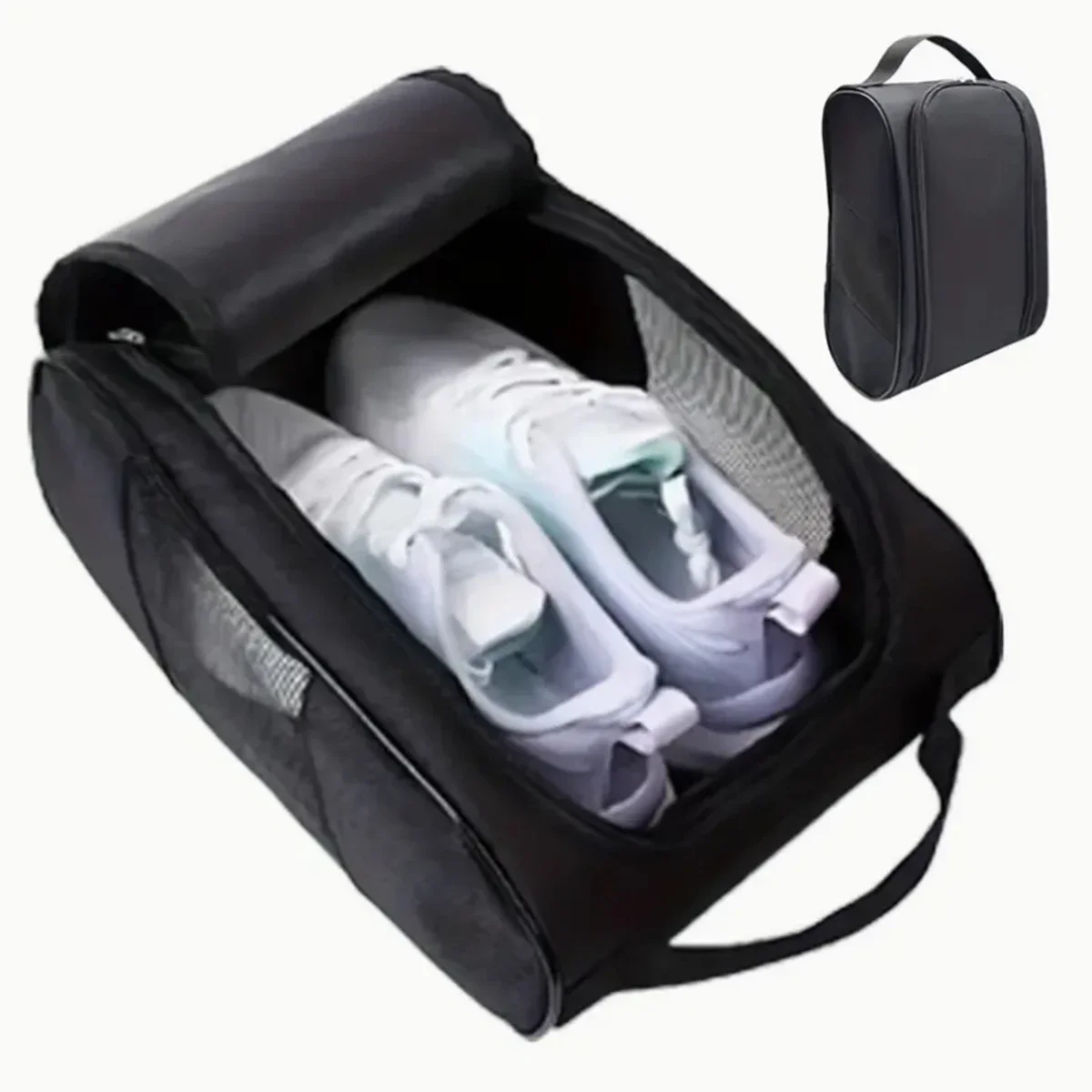 Borsa per scarpe da golf portatile Borse per scarpe in tessuto Oxford Borsa da golf leggera e traspirante Borsa per scarpe da tennis da calcio antipolvere