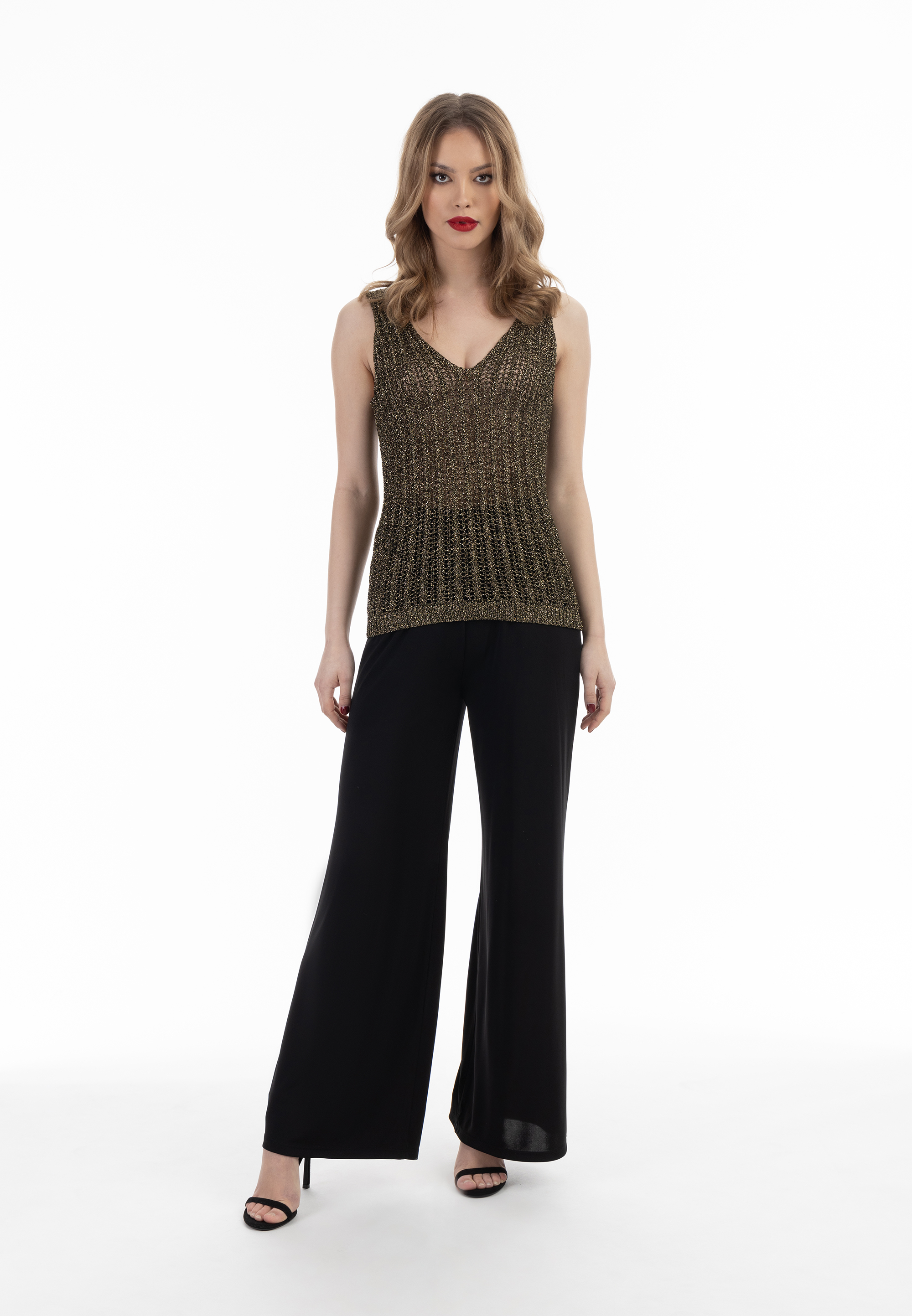 faina Top en tricot avec fil à effet Image