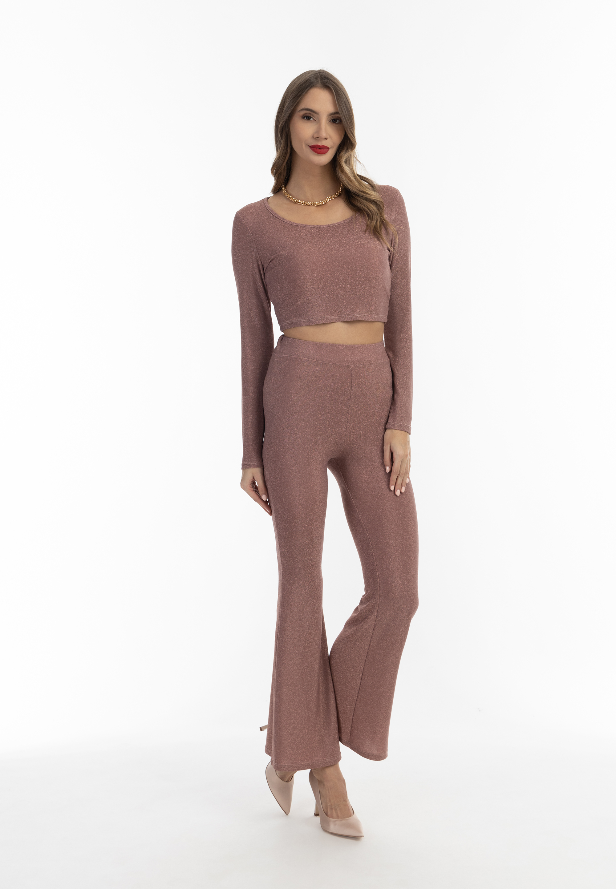 faina Top en jersey croisé Image